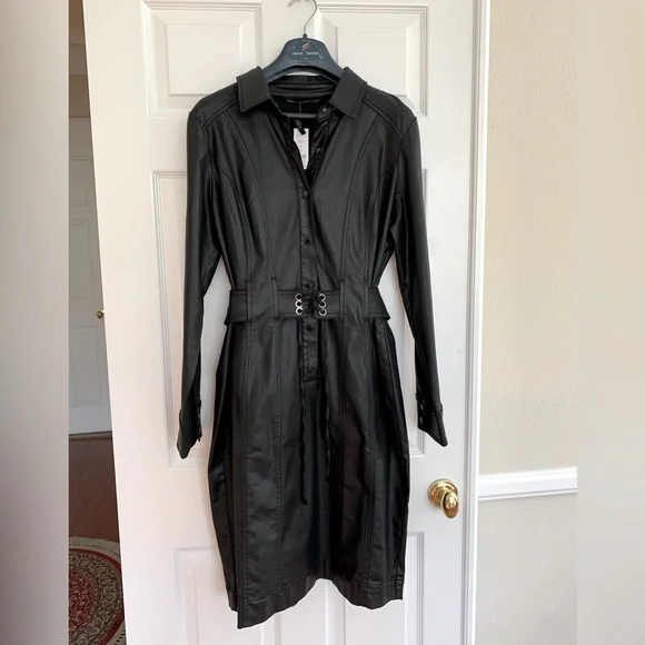 white house black market long sleeve dress Petite V-Neck Draped Maxi Dress